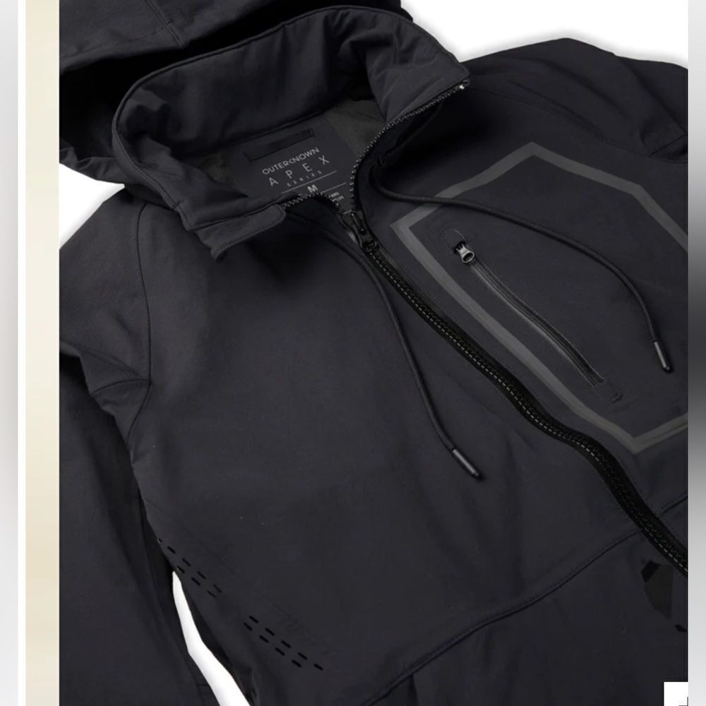 Outerknown Active Apex Jacket Black Athletic‎ Wat… - image 3